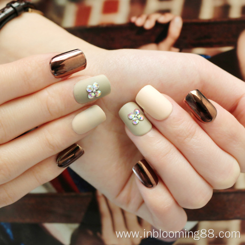 Multi-Patterned Design Fashion artificial finger nails